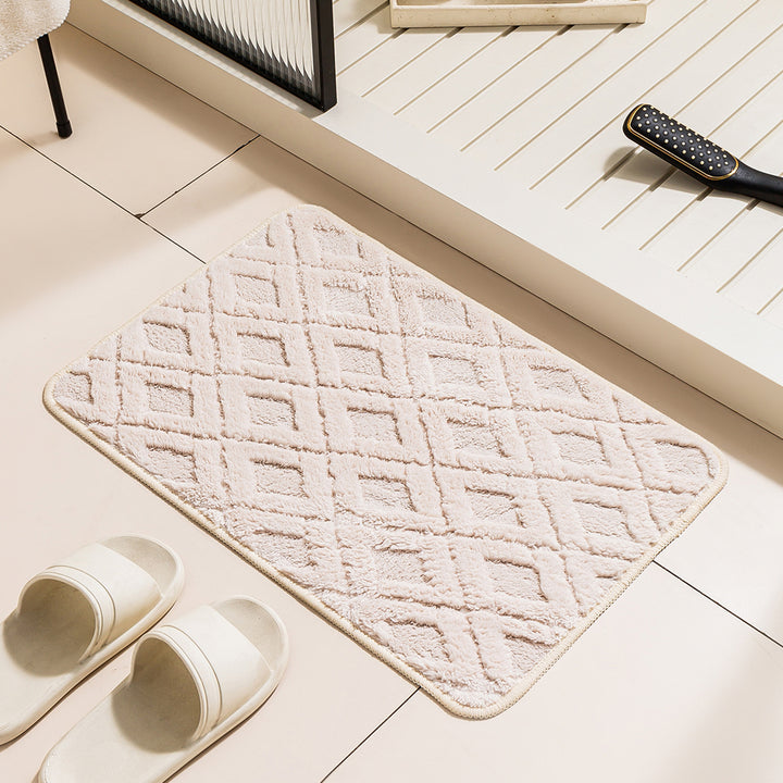 Textured Non-Slip Bathroom Mat Kalsten