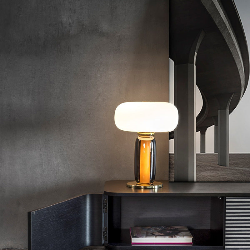 Modern Artistic Table Lamp with Elegant Glass Design
