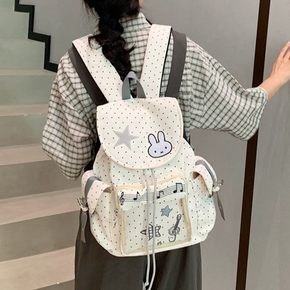 Cute Illustrated Character Backpack Kalsten