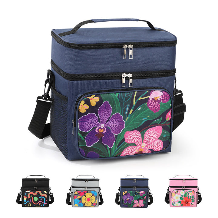 Insulated Floral Lunch Cooler Bag Kalsten