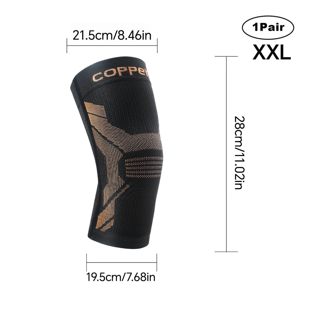 Copper Infused Compression Knee Sleeve Kalsten