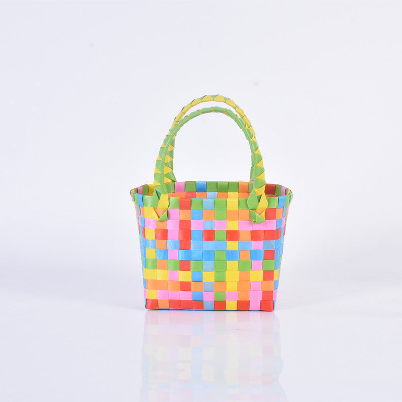 Playful and Practical Basket Bag Kalsten