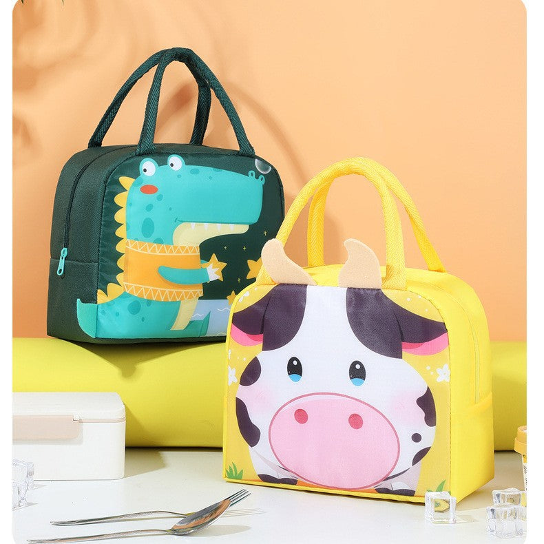 Cute Rabbit-Themed Insulated Lunch Bag