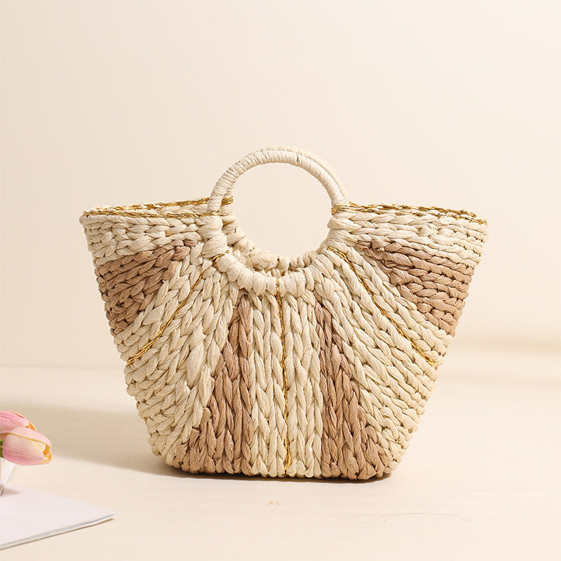 Handcrafted basket bag with innovative design Kalsten