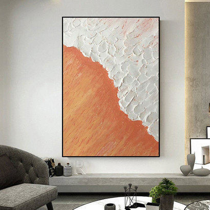 Abstract Textured Wall Art for Interiors