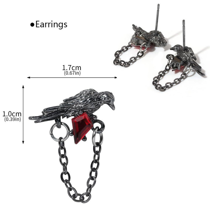 Cat-Themed Charm Jewelry Set Kalsten