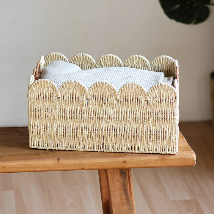 Handwoven storage basket Kalsten