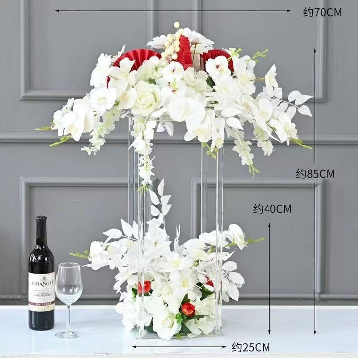 Elegant Floral Centerpiece Vase