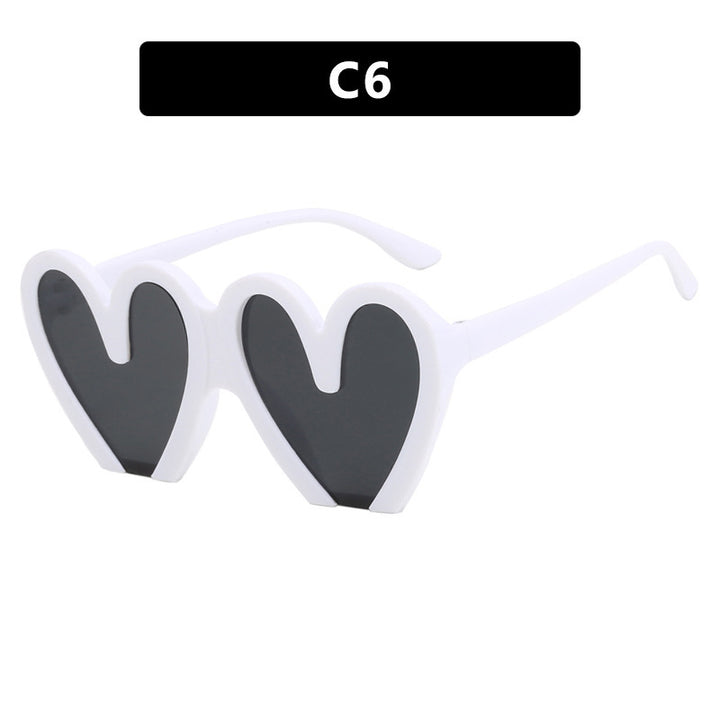 Women Heart-Shaped Sunglasses Kalsten 1780928954