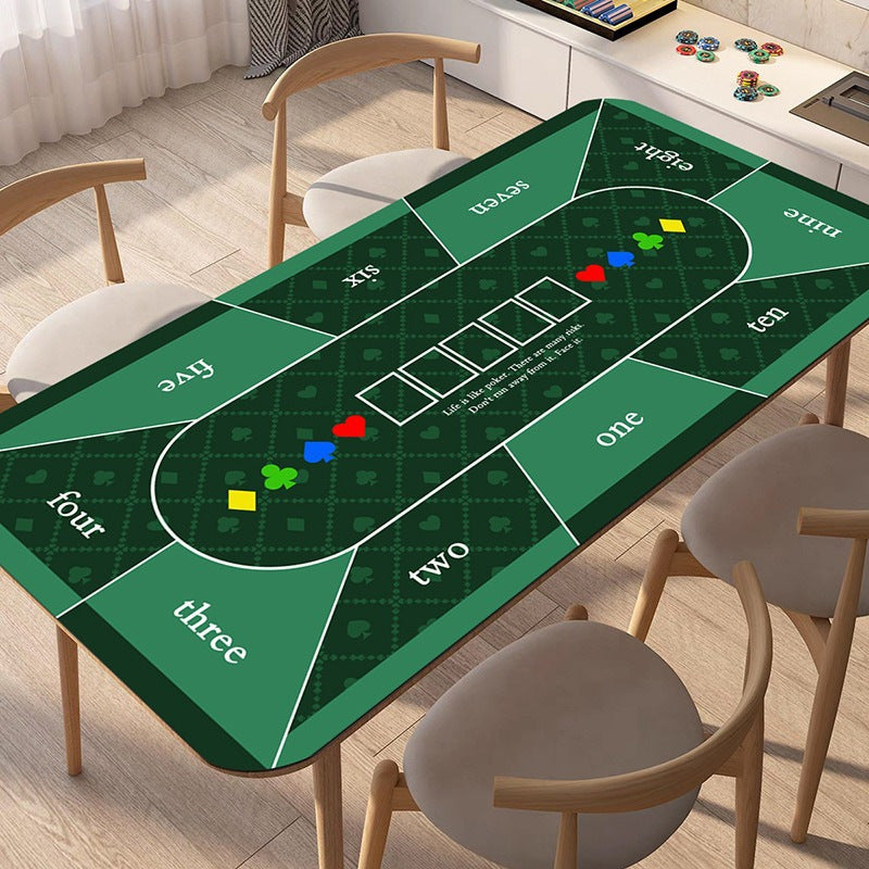 Casino-Themed Table Cover