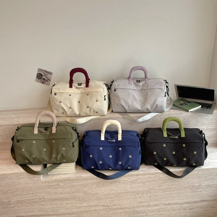Durable Embroidered Travel Duffle Bag Kalsten