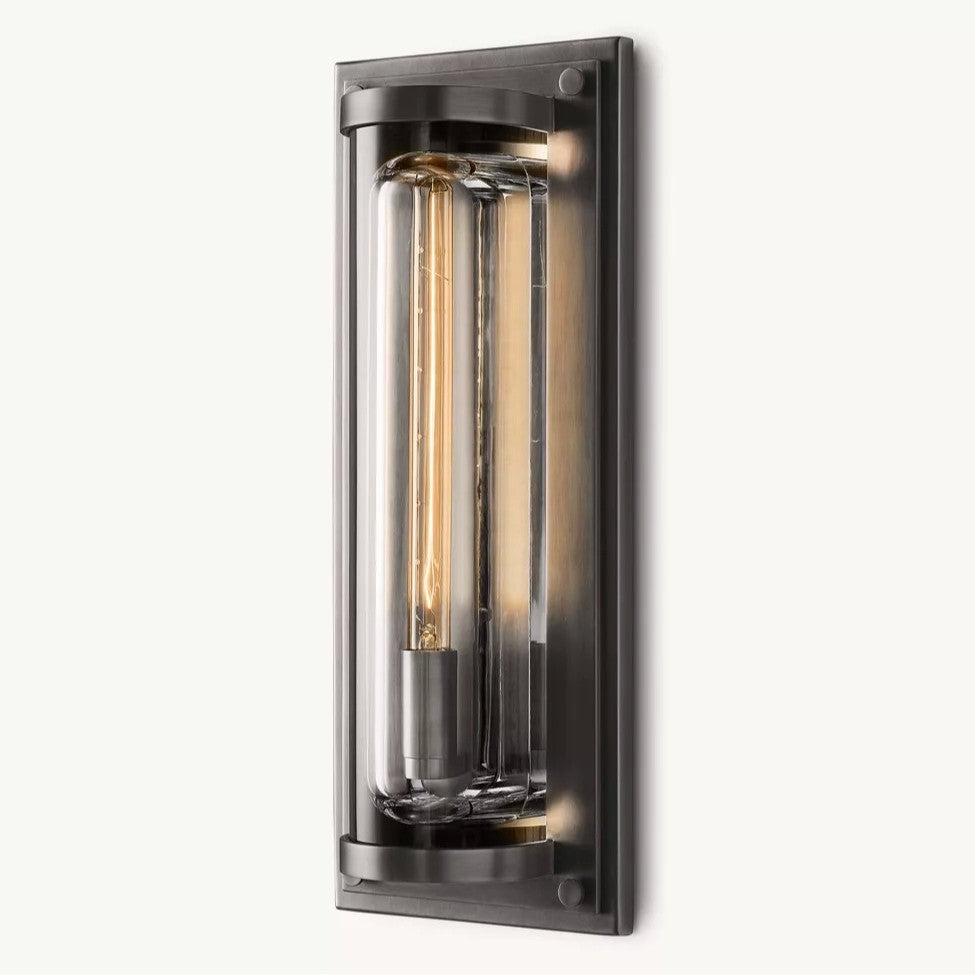Modern Glass Tube Wall Sconce