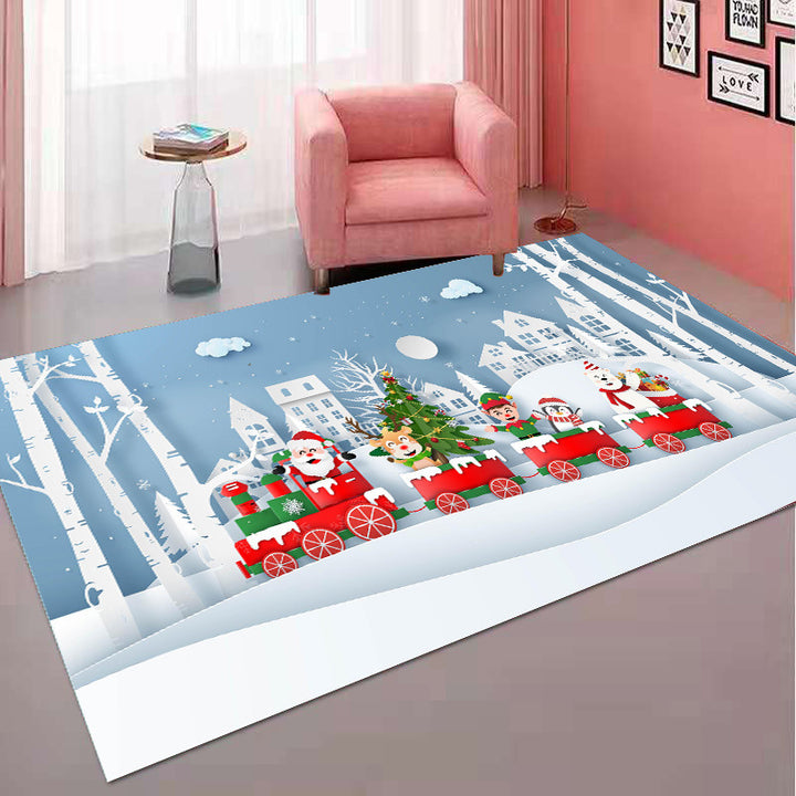 Festive Decorative Christmas Area Rug Kalsten