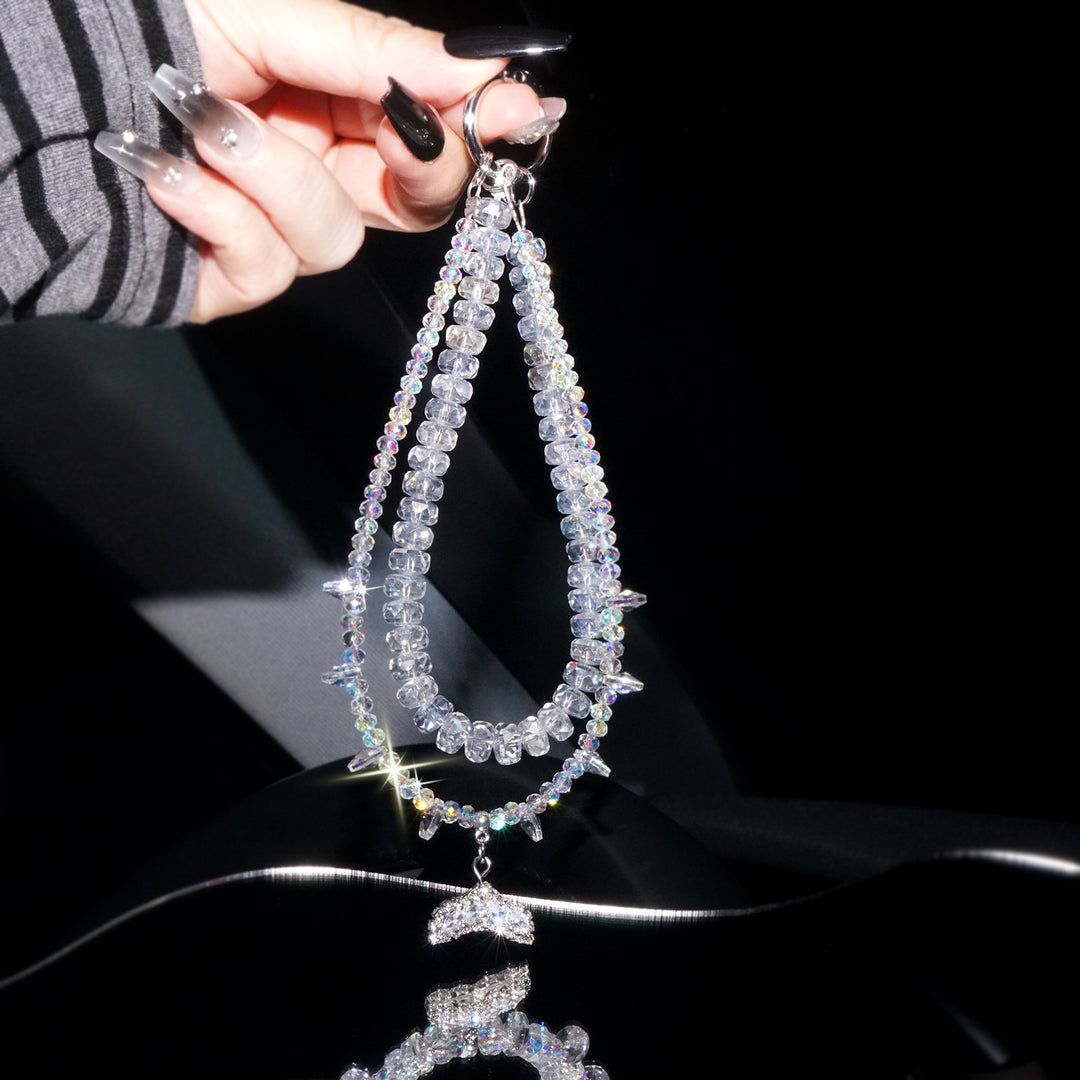 Glamorous Beaded Charm Necklace Kalsten