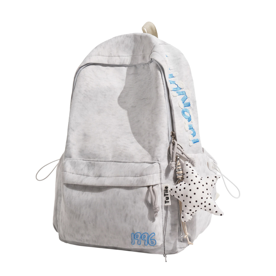 Stylish Embroidered Back-to-School Backpack Kalsten