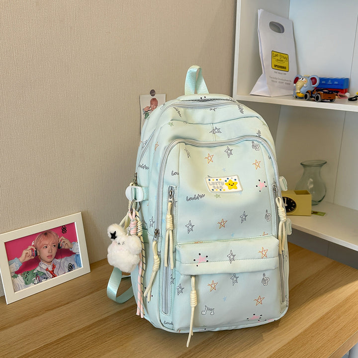 Playful Polka Dot School Backpack Kalsten