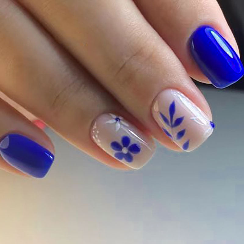 Floral Art Press-On Nails