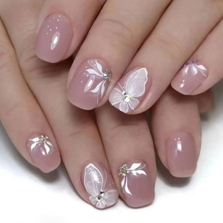 Artistic Butterfly Nail Art Kalsten