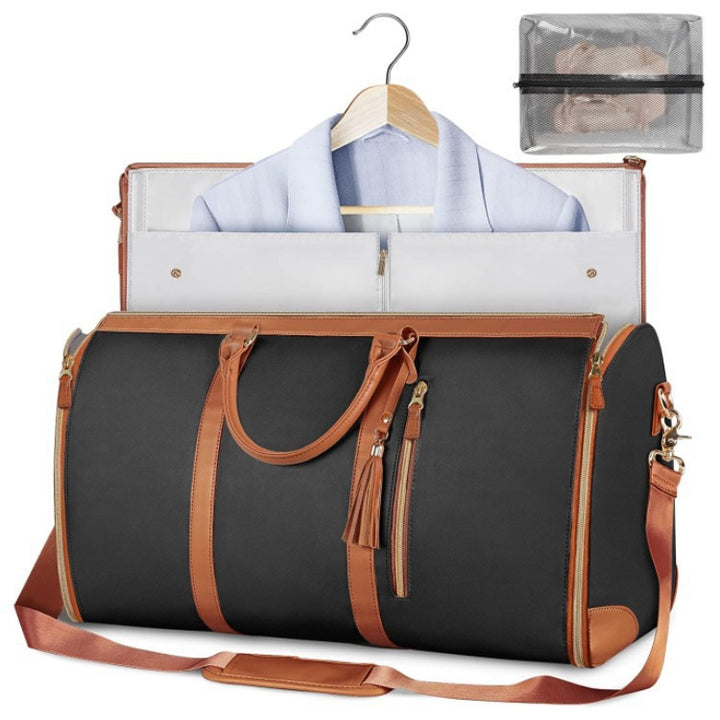 Stylish travel bag with integrated suit compartment Kalsten