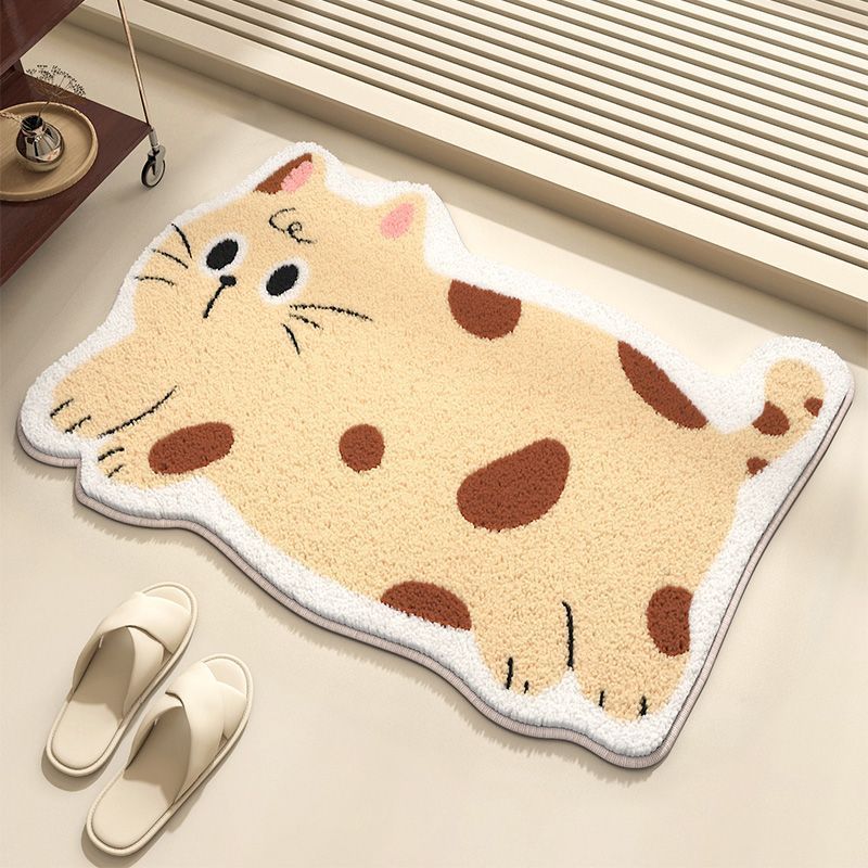 Decorative Cat-shaped Bath Mat Kalsten