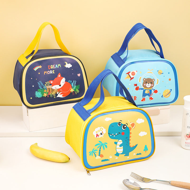 Insulated Lunch Bag with Fun Fox Design
