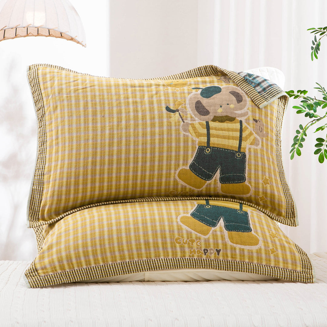 Ladies cushion cover with artistic landscape motif Kalsten