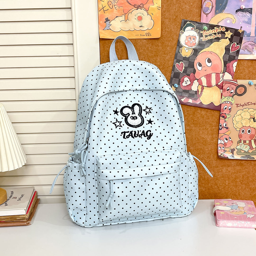 Cute Polka Dot Character Backpack Kalsten