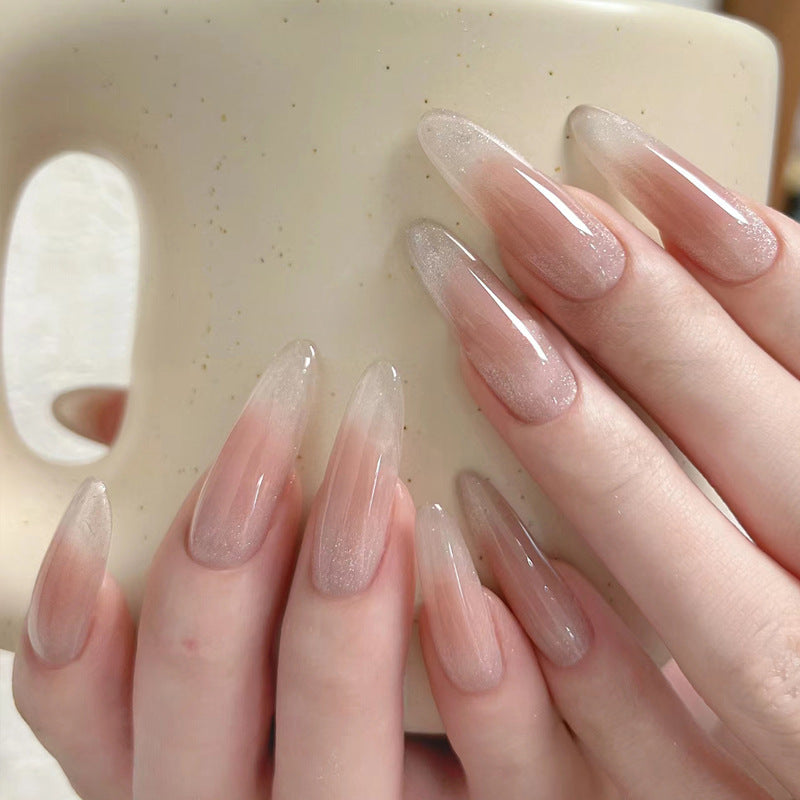Natural Almond-Shaped Press-On Nails Kalsten