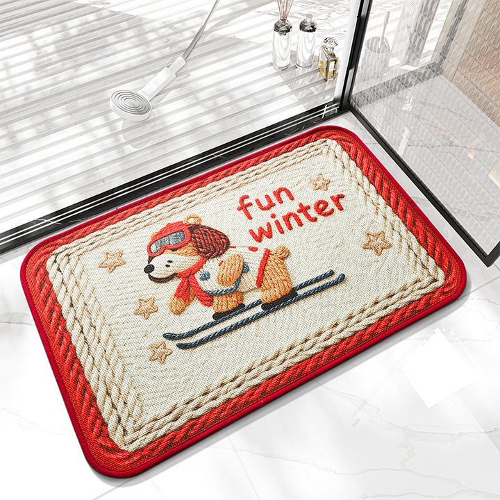 Decorative Cartoon Bath Mat Kalsten