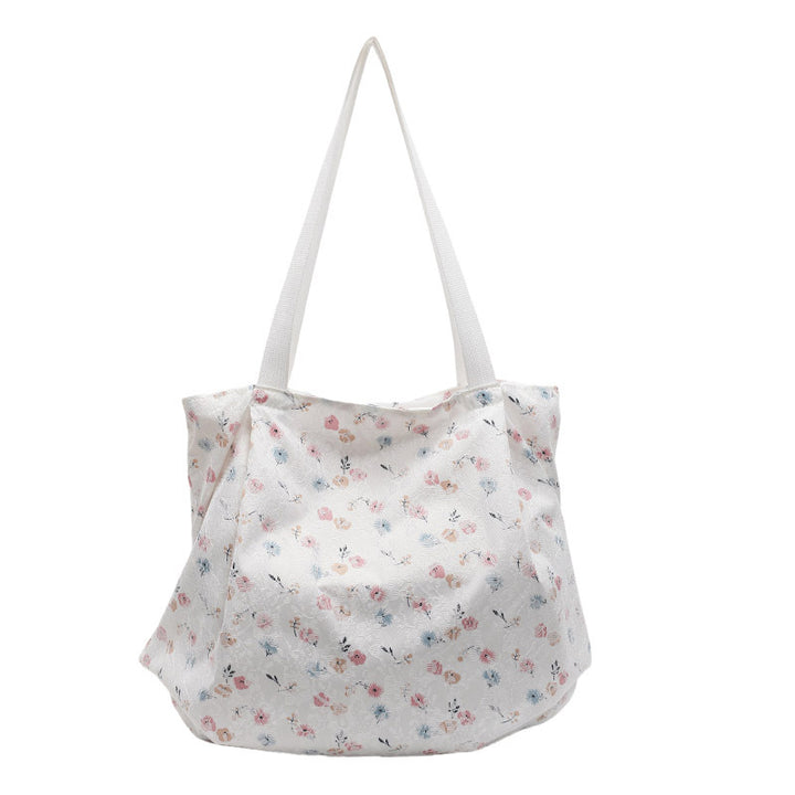 Floral Lace Spacious Tote Bag