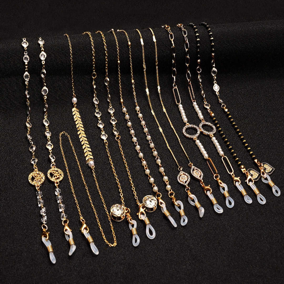Delicate Layered Eyewear Chain Kalsten