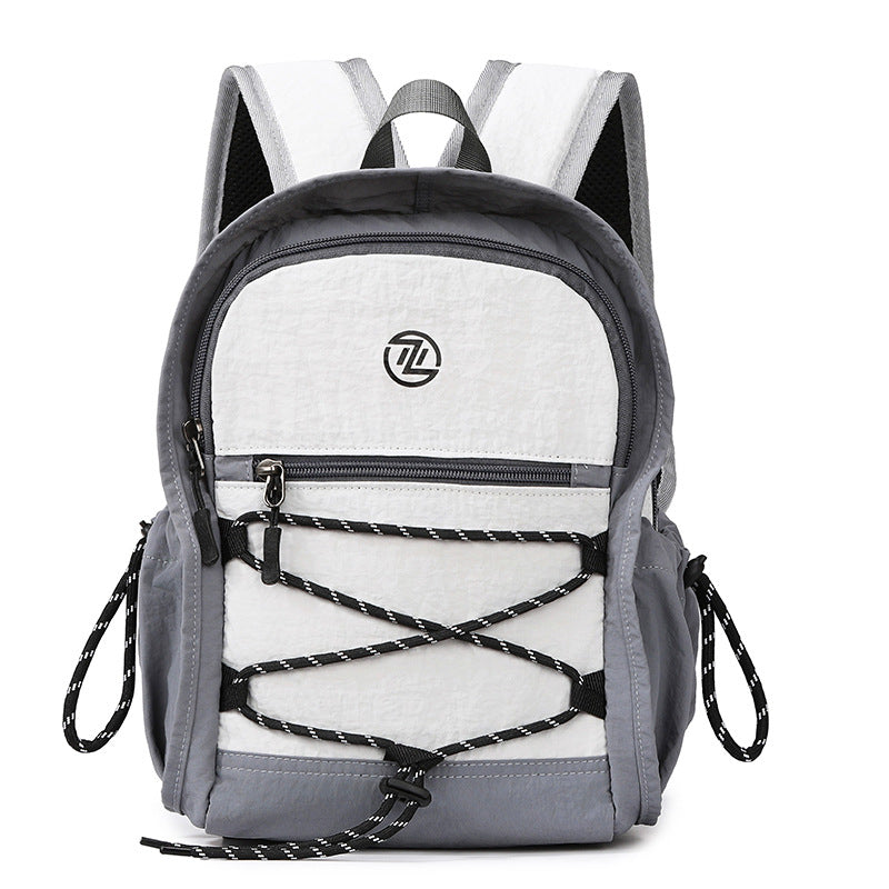 Stylish Multi-Functional Backpack with Mesh Accents Kalsten