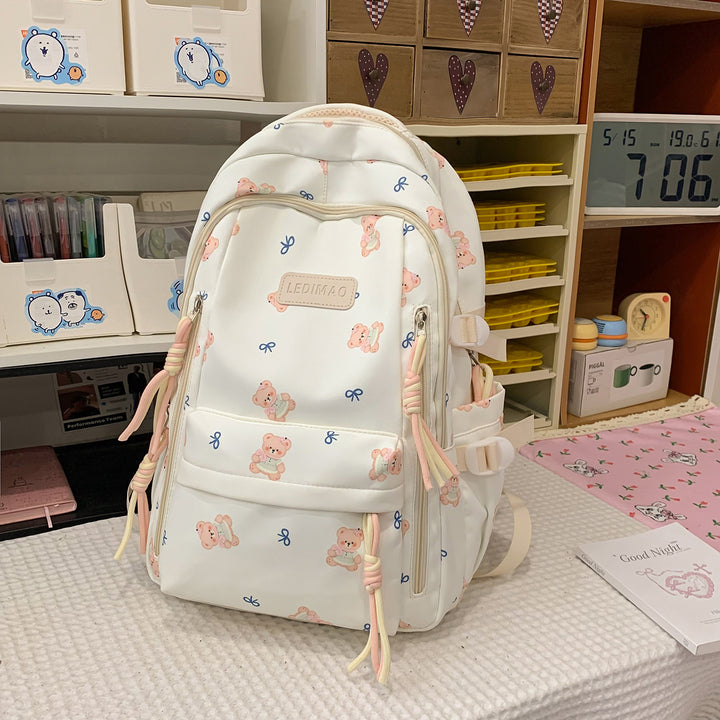 Cute Character-Printed Backpack Kalsten