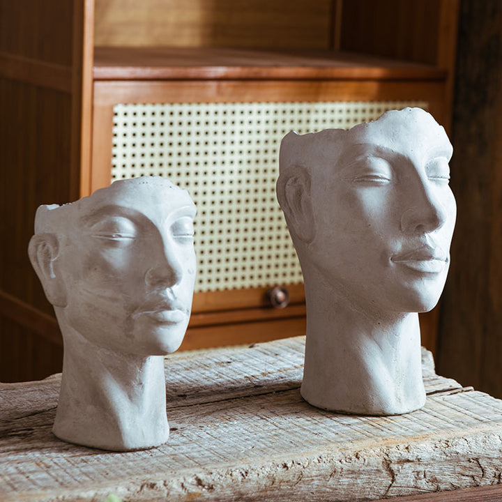 Decorative Sculpture Head Kalsten