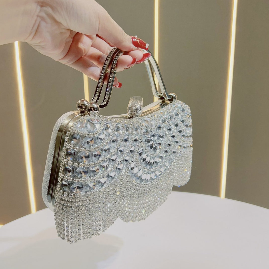 Crystal-Encrusted Evening Clutch