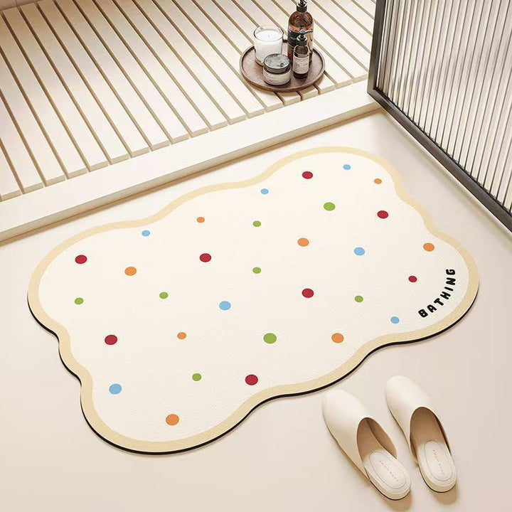 Soft and Textured Bath Mat Kalsten