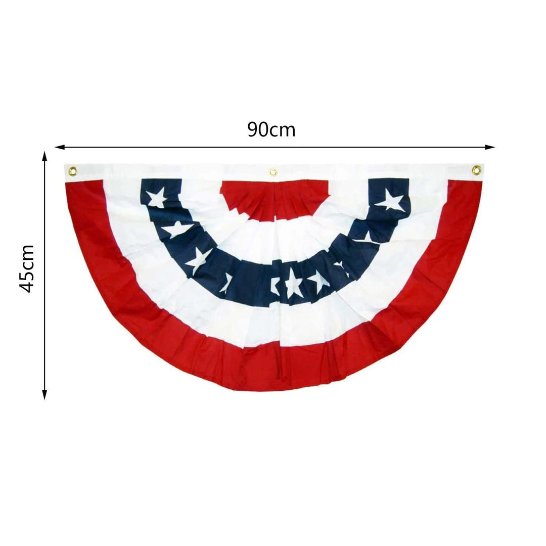 Decorative Patriotic Bunting Banner