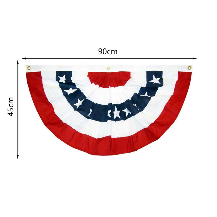 Decorative Patriotic Bunting Banner