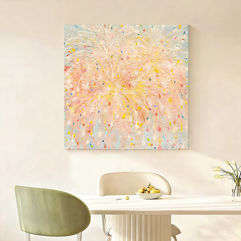 Colorful Abstract Canvas Art