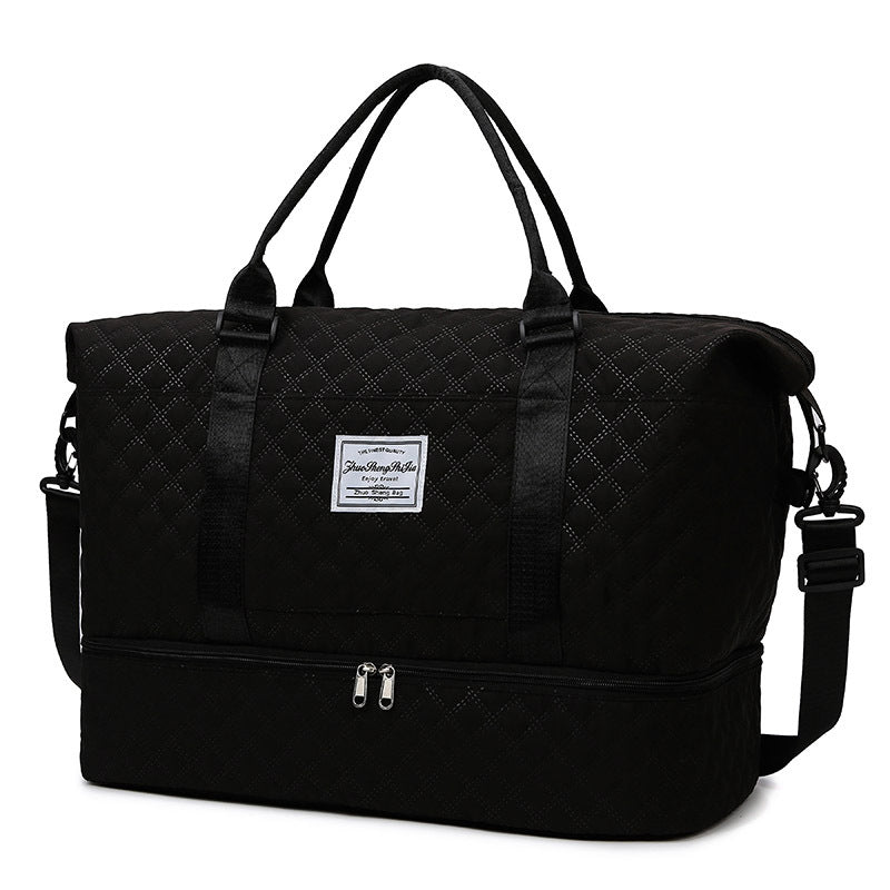 Quilted Multi-Functional Travel Tote