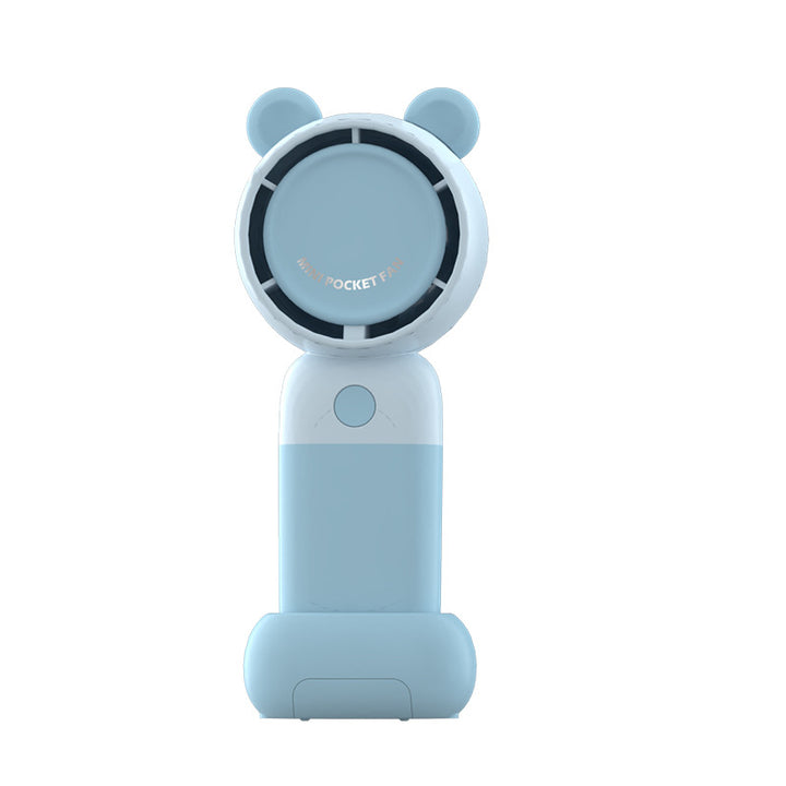Ladies Portable Handheld Fan in Cute Bear Design Kalsten