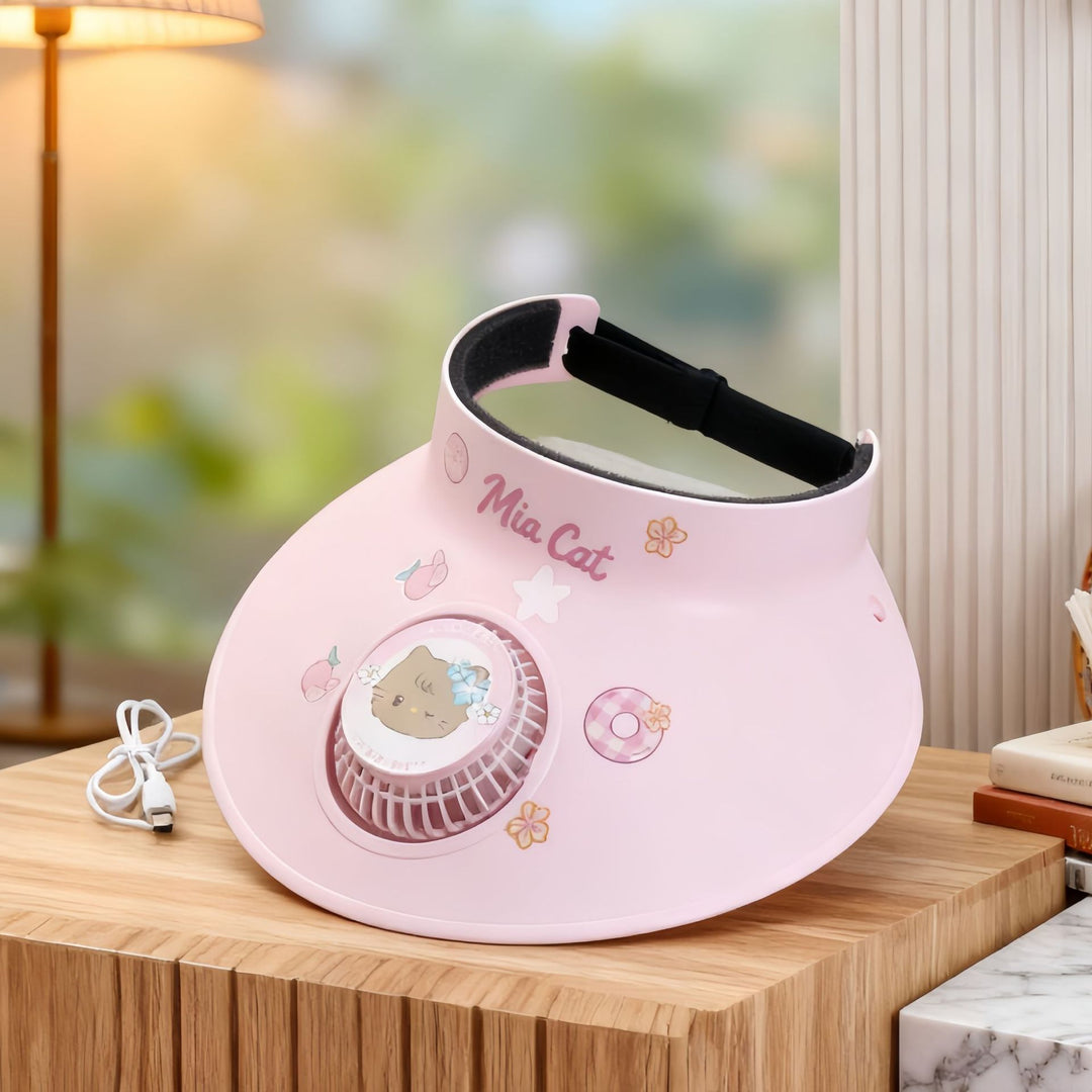 Women portable neck fan with child-friendly design Kalsten