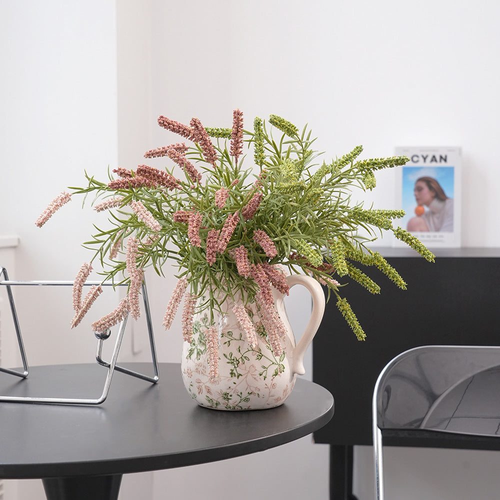Lifelike Yellow Floral Stem Arrangement