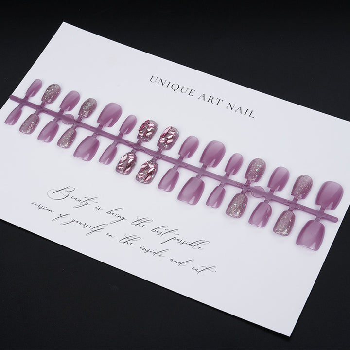 Decorative Glitter Press-On Nail Tips Kalsten