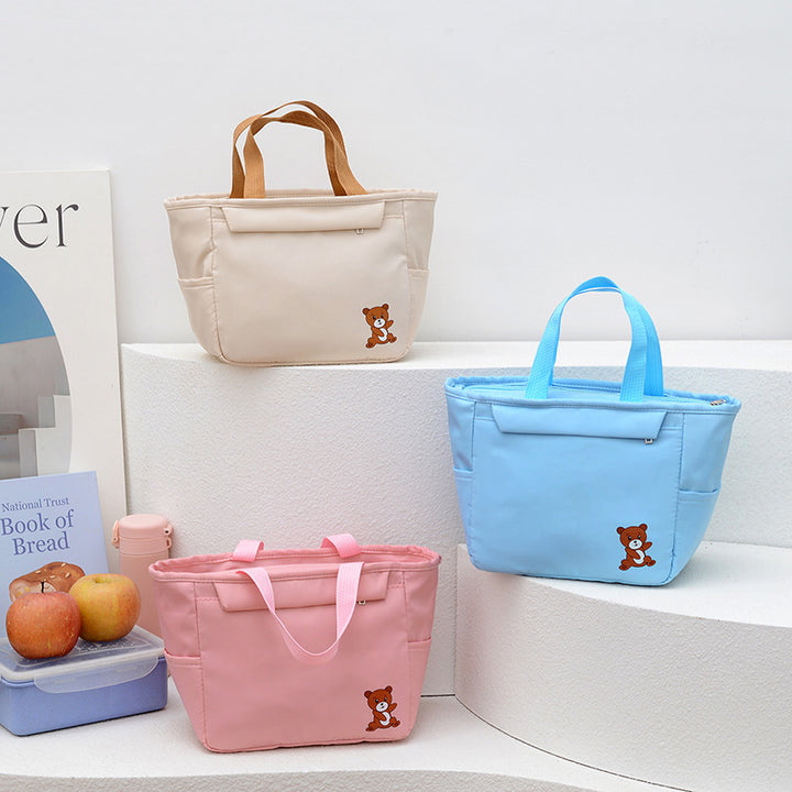 Playful Cartoon-Themed Tote Bag