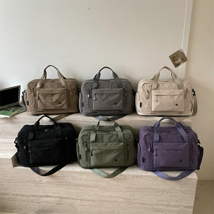 Stylish Multi-Compartment Travel Duffel Bag Kalsten