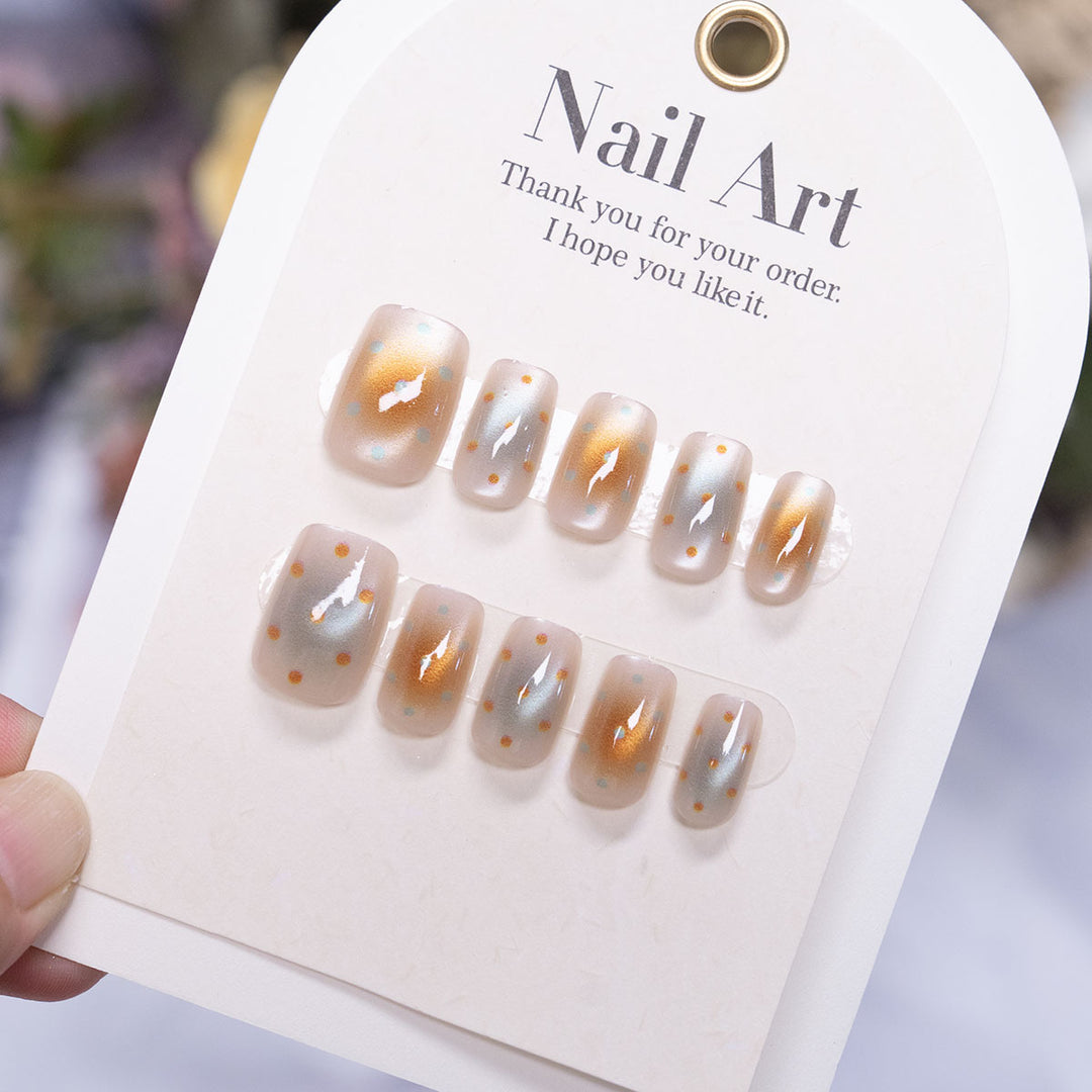 Artistic Gel Press-On Nail Set