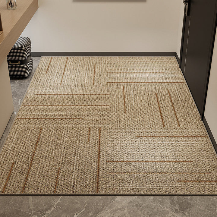 Elegant Tropical-Themed Entryway Mat Kalsten