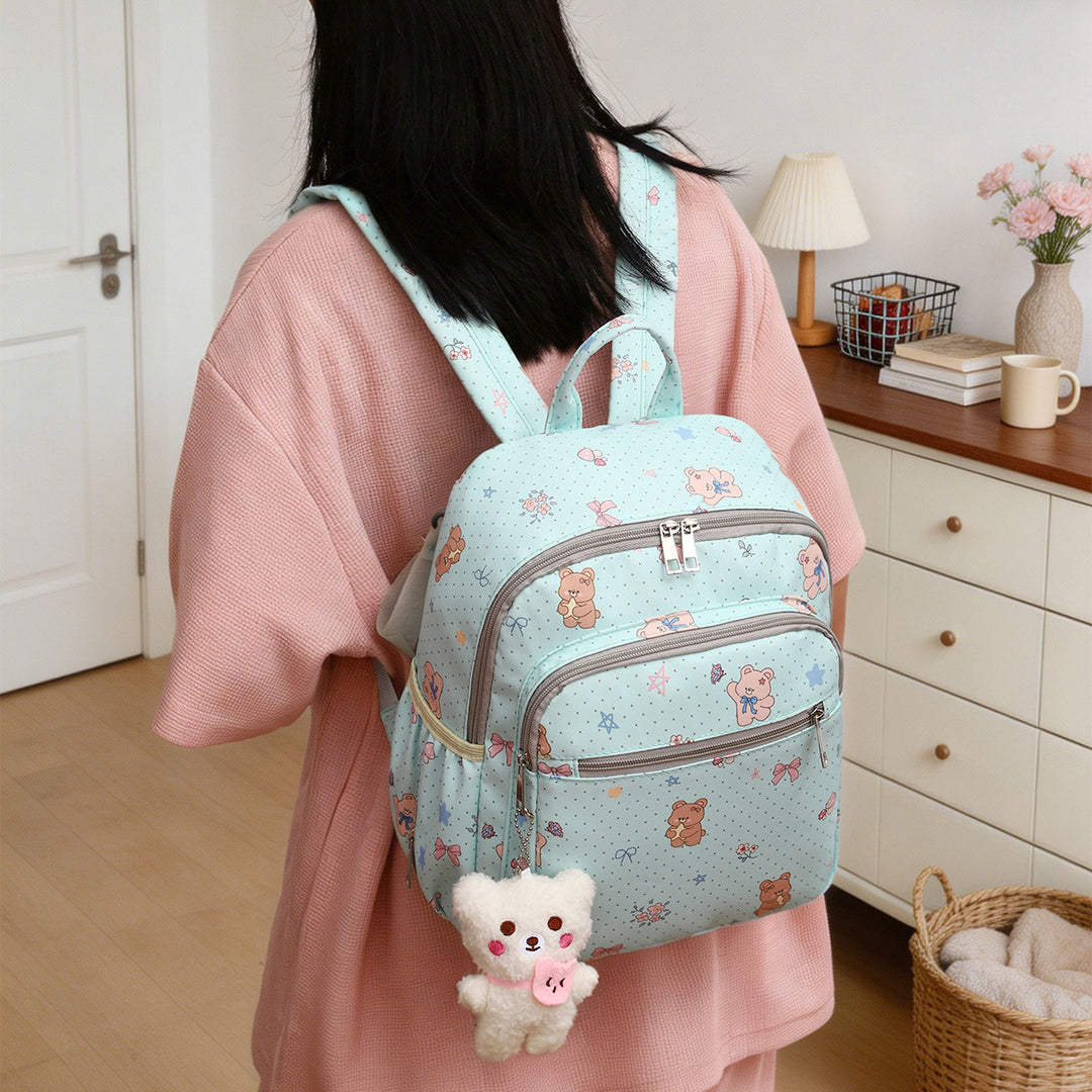 Cute Bear Design Backpack Kalsten