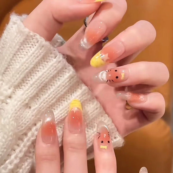 Stylish Press-On Nail Set Kalsten